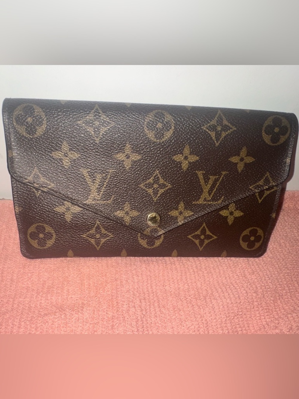 Louis Vuitton Saffiano-Style Leather Interior